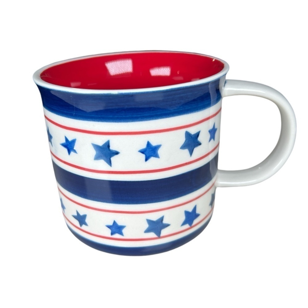 Lang by design American flag coffee mug